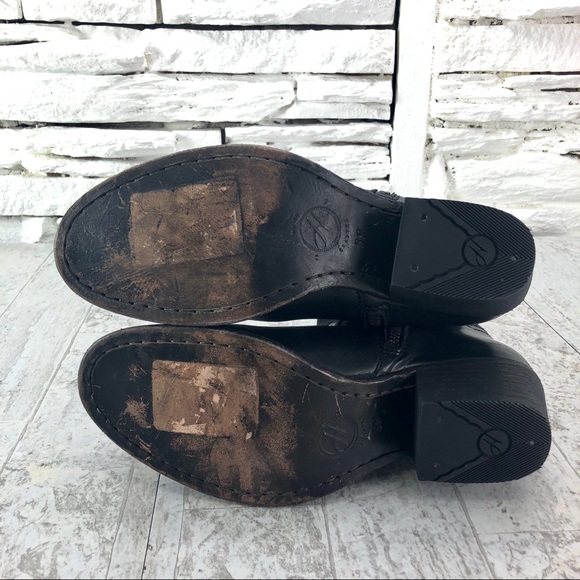 H by Hudson Crafted Riley Leather Dual Zip Bootie - Picture 8 of 8